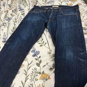 Gap 1969 Kaihara Japanese Selvedge Denim Men’s Jeans  Size 40 by 32